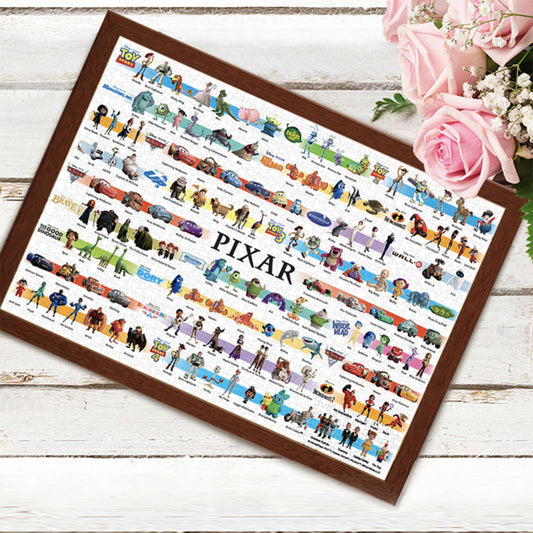 Disney Store - Pixar-Puzzle die kleinsten 1000 Teile der Welt „Disney/Pixar-Sammlung (21 Werke)“ - Puzzle Japan Disney Store