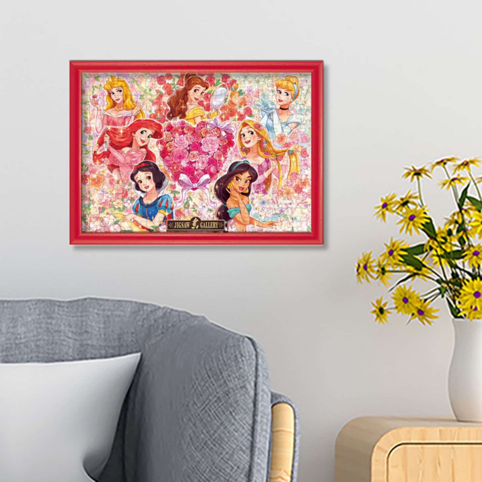 Disney Store - 200-teiliges Puzzle mit Disney Prinzessin Foto „Memorial Flower (Disney Princess)“ - Puzzle Japan Disney Store